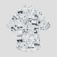 『ちびまる子ちゃん』×「グラニフ」コミック パターン(ちびまる子ちゃん)｜ルーズフィット半袖シャツ（C）さくらプロダクション