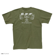 STRICT-G.ARMS『機動戦士ガンダム 閃光のハサウェイ』半袖Tシャツ E.F.F（C）創通・サンライズ