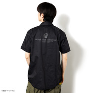 「STRICT-G『機動戦士ガンダムUC』ワークシャツ」バンシィ・ノルン柄（ブラック）価格：各9,680円（税込）（C）創通・サンライズ