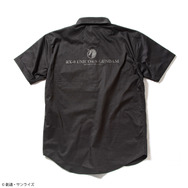 「STRICT-G『機動戦士ガンダムUC』ワークシャツ」ユニコーンガンダム柄（ブラック）価格：各9,680円（税込）（C）創通・サンライズ