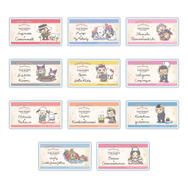 「GOLDEN KAMUY × Sanrio characters ×THE GUEST cafe&diner」トレーディングアクリルバッジ（全11種）（C）SN/S,GK （C）'23 SANRIO（L） S/D･G