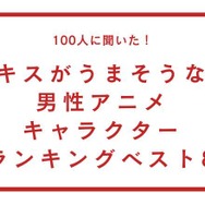 「100人に聞いた！キスがうまそうな男性アニメキャラクターランキングベスト8」