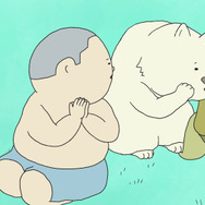 『いきものさん』第1話「カメの回」先行場面カット（C）和田淳・ニューディアー／東映アニメーション