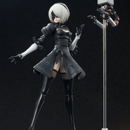 TVアニメ「ニーア オートマタ Ver1.1a」より、「2B」が可動フィギュアに！太ももがチラ見えするハイキックなど躍動感あるポージングを実現