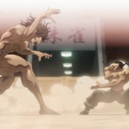 『範馬刃牙 2期』第15話「自然力VS武力」先行場面カット（C）板垣恵介(秋田書店)／範馬刃牙製作委員会