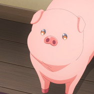 『豚のレバーは加熱しろ』第1話「オタクは美少女に豚扱いされると喜ぶ」先行カット（C）2023 逆井卓馬／KADOKAWA・アニプレックス・BS11