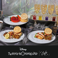 「スペシャルカフェ『ディズニー ツイステッドワンダーランド』OH MY CAFE」DOH MY CAFEプロデュースのメニュー（C）Disney