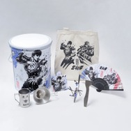 北斗の拳」ケンシロウとラオウが大迫力の墨絵に！ 世紀末キャンプ×御歌