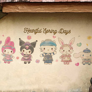 『サンリオ』「Heartful spring Days」フォトスポット（C）2024 SANRIO CO., LTD.