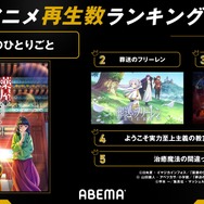 冬アニメ2月12日週の再生数ランキング『薬屋のひとりごと』が7週連続で首位を独走中