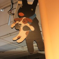 *掲載された写真は内覧会のため特別撮影したものです。会場では撮影できません。『リサとガスパール』(C) 2015 Anne Gutman & Georg Hallensleben / Hachette Livre