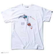 STRICT-G 『機動戦士ガンダム』MS柄 Tシャツ　ガンダム（ホワイト）