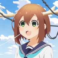 『しかのこのこのここしたんたん』第1話「ガール・ミーツ・シカ」先行場面カット（C）おしおしお・講談社／日野南高校シカ部