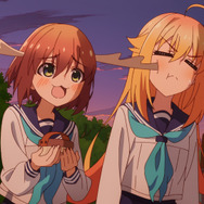 『しかのこのこのここしたんたん』第1話「ガール・ミーツ・シカ」先行場面カット（C）おしおしお・講談社／日野南高校シカ部