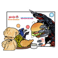 『ゾイド』描き下ろしイラストポストカード3種