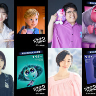 『インサイド・ヘッド2』4人の日本版声優（C）2024 Disney/Pixar. All Rights Reserved.