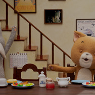 『こまねこのかいがいりょこう』場面写真（C）dwarf