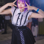 常闇トワ「ホロライブ」／碧宝はての（X：@hateno_cos）、撮影：山颪ヒア（X：@fotomachen）