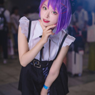 常闇トワ「ホロライブ」／碧宝はての（X：@hateno_cos）、撮影：山颪ヒア（X：@fotomachen）