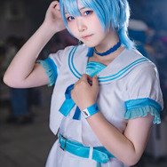 星街すいせい「ホロライブ」／桜苺ちう（X：@chiu_cos）、撮影：山颪ヒア（X：@fotomachen）