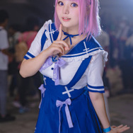 湊あくあ「ホロライブ」／いを。（X：@iwo_cos）、撮影：山颪ヒア（X：@fotomachen）