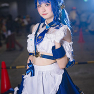 天宮こころ(軍服メイド)「にじさんじ」／ゆずみ（X：@A_kR_9）、撮影：山颪ヒア（X：@fotomachen）