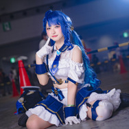 天宮こころ(軍服メイド)「にじさんじ」／ゆずみ（X：@A_kR_9）、撮影：山颪ヒア（X：@fotomachen）