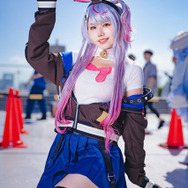 兎咲ミミ「ぶいすぽっ！」／あまくさらいす（X：@_gohan_mogumogu）、撮影：山颪ヒア（X：@fotomachen