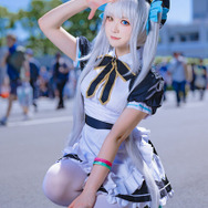 神楽めあ「VTuber」／Yuki亭（X：@teyi0214）、撮影：山颪ヒア（X：@fotomachen）