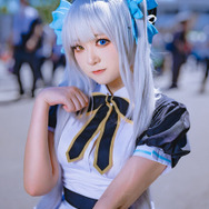 神楽めあ「VTuber」／Yuki亭（X：@teyi0214）、撮影：山颪ヒア（X：@fotomachen）