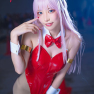 ゼロツー「ダーリン・イン・ザ・フランキス」／はるの犬（X：@haru_no_inu）、撮影：山颪ヒア（X：@fotomachen）