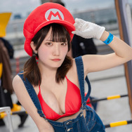 マリオ（二次創作）／にのまえ（X：@ppnd_ninomae）、撮影：tama（X：@tama_0811_）