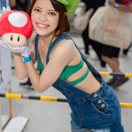 ルイージ（二次創作）／海乃あくび（X：@ppnd_akubi）、撮影：tama（X：@tama_0811_）