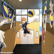 『ハイキュー!!』「トウキュー!!×ハイキュー!!スペシャルコラボ」ツインルーム（C）古舘春一／集英社・「ハイキュー!!」製作委員会