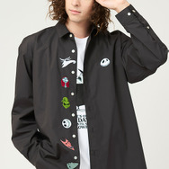 グラニフ『ナイトメアー・ビフォア・クリスマス』コレクション「ハロウィン・タウンの住人｜ルーズフィットシャツ」（C）Disney