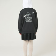 グラニフ『ナイトメアー・ビフォア・クリスマス』コレクション「僕はジャック｜キッズビッグシルエットパーカー」（C）Disney