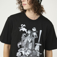 グラニフ『ナイトメアー・ビフォア・クリスマス』コレクション「ポートレイト｜Tシャツ」（C）Disney