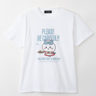 Tシャツ　ハチワレ　ホワイト