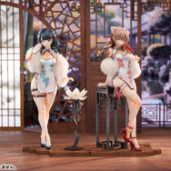 グリッドマン ユニバース 宝多六花＆南夢芽セット チャイナドレスVer. 1/7スケール 完成品フィギュア