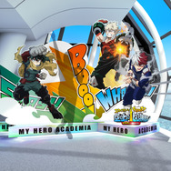 「『僕のヒーローアカデミア』×東京スカイツリー」天望回廊 フロア450 フォトスポット「君もNO.1ヒーローを目指せ！」