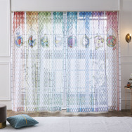 「ステンドグラスのようなボイルレースカーテン『プリンセス』」