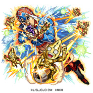 火属性　★6　進むべき覚悟への道 グイード・ミスタ（獣神化）CV：鳥海浩輔