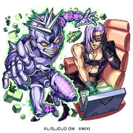 木属性　★6　暗殺者チームのメンバー メローネ（進化）CV：間島淳司