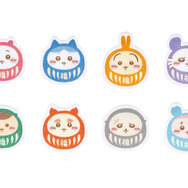 「トレーディングだるまなゆらゆらアクリルスタンド（全8種）」各550円（税込）（C）nagano / chiikawa committee