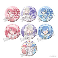 「Re:ゼロから始める異世界生活」トレーディングきらきら缶バッジ Winter ver.