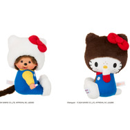 「ハローキティ×モンチッチ」モンチッチ、ハローキティ（C）Sekiguchi（C）2024 SANRIO CO., LTD. APPROVAL NO. L652980