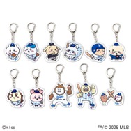 「ちいかわ×MLB TOKYO SERIES 2025 アクリルキーホルダー」C）n/cc TM/（C）2025 MLB