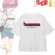 TVアニメ『らんま1/2』アニメイト限定「arti-mate 着用BIGシルエットTシャツ らんま 描き下ろし カジュアルファッションver.」（C）高橋留美子・小学館／「らんま1/2」製作委員会