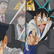 アニメ『真・侍伝 YAIBA』第1話先行場面カット（C）青山剛昌／小学館／真・侍伝YAIBA製作委員会