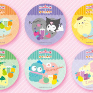 2025年サンリオキャラクター大賞×果汁工房果琳、コラボジュース購入特典「2025年限定デザインコースター」（C）2025 SANRIO CO., LTD. APPROVAL NO. L656539